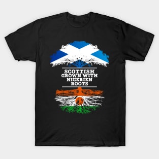 Scottish Grown With Nigerien Roots - Gift for Nigerien With Roots From Niger T-Shirt